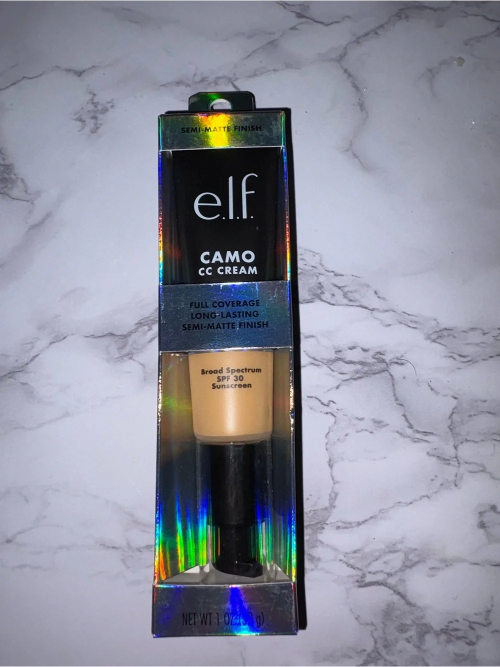 ELF Camo CC Cream - Medium 330 W with Warm Olive Undertones